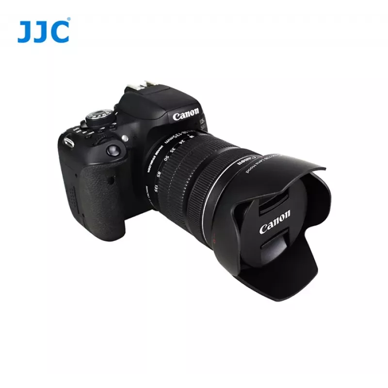 JJC Gegenlichtblende für Canon EW-73B - Tulpenform Bajonettanschluss - Schwarz