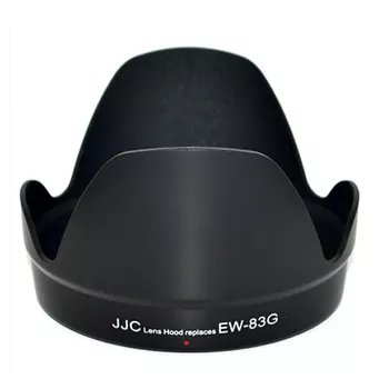 JJC Gegenlichtblende für Canon EW-83G, Tulpenform, Schwarz