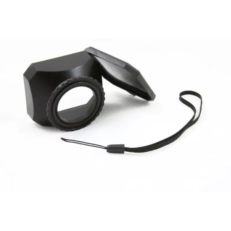 JJC Vented Screw-On Lens Hood für 30mm Filtergewinde - Schwarz