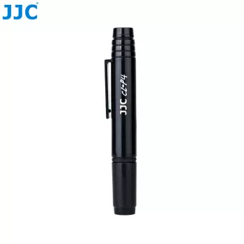 JJC Objektiv-Reinigungsstift mit Kohlenstoffspitze und einziehbarer Bürste für Kameraoptiken