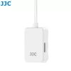 JJC PDB-UC USB-C Micro SD Kartenleser mit 2x USB-C Anschlüssen, Space Gray