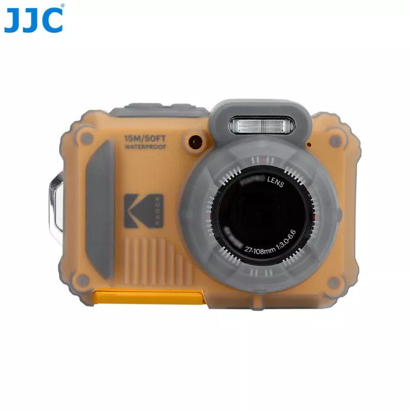JJC SCC-WPZ2 Silikon-Schutzhülle für Kodak PIXPRO WPZ2 Kamera - Schwarz