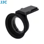 JJC Extended Eyecup für Fujifilm X-T50 Kamera - Schwarz