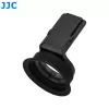 JJC Extended Eyecup für Fujifilm X-T50 Kamera - Schwarz