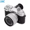 JJC Extended Eyecup für Fujifilm X-T50 Kamera - Schwarz