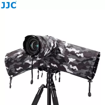 JJC RC-SGR Moro Kamera-Regenhülle für DSLR- und spiegellose Kameras, Tarnmuster