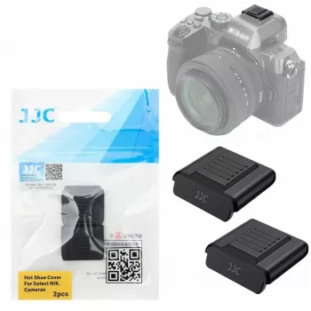 JJC 2x Hot Shoe Cover für Nikon Z-Serie Kameras (Z5, Z50, Z6, Z7, Z8, Z9, Z30) - HC-NKZK2