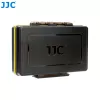JJC Batterie-Aufbewahrungsbox für 16x AAA-Batterien - Transparentes PP-Kunststoff