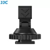 JJC HC-DMN Hot Shoe auf 1/4 inch-20 Gewindeadapter für Mikrofonhalterung, Schwarz