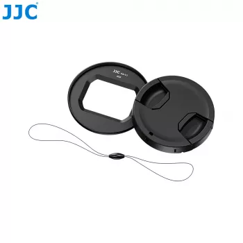 JJC RN-V1 Filteradapter und Objektivdeckel für Canon PowerShot V1