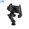 JJC PM-CS1 Adapterhalterung mit 1/4 inch-Gewinde für Telefon, Smartphone, GoPro, Standard-ISO-Hot-Shoe, Schwarz