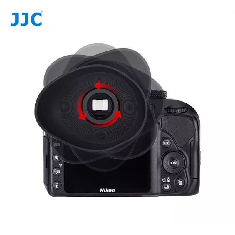 JJC Augenmuschel EG für Canon EOS DSLR-Kameras (Schwarz)
