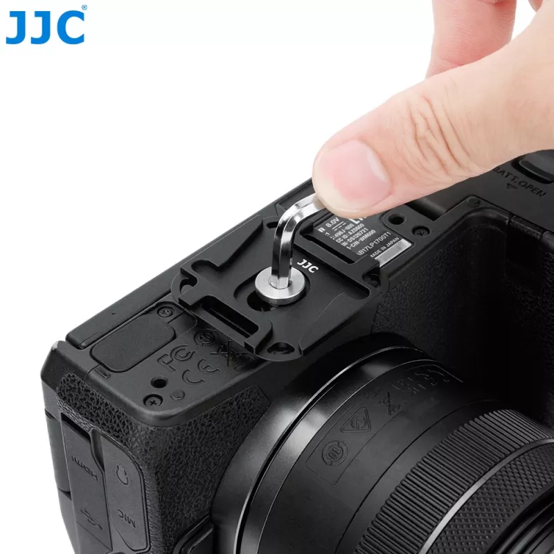 JJC 2x Schnellwechselplatte Arca Swiss 1/4 inch + Peak Design V3 für Kamera QR-PDK2