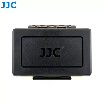JJC Aufbewahrungstasche für Insta360 X5 X4 X3 Akkus und Speicherkarten (Schwarz)