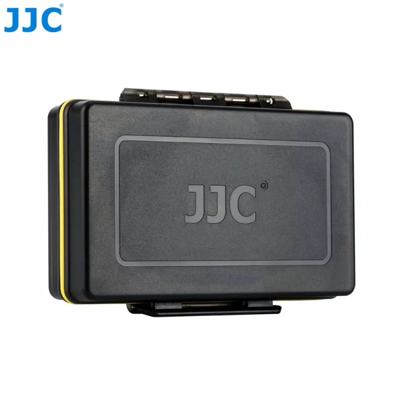 JJC Aufbewahrungstasche für Insta360 X5 X4 X3 Akkus und Speicherkarten (Schwarz)