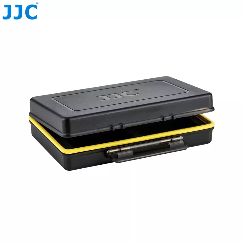 JJC Aufbewahrungstasche für Insta360 X5 X4 X3 Akkus und Speicherkarten (Schwarz)