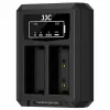 JJC Dual USB-C Ladegerät für 2x Fujifilm NP-W126 / NP-W126S Akku DCH-W126TC