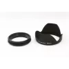 JJC 52mm Einschraub-Metall-Gegenlichtblende für Kameraobjektiv - belüftet, matt schwarz