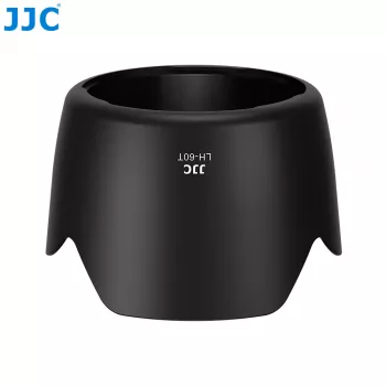 JJC LH-60T Gegenlichtblende für Canon ET-60, Tulpenform, Schwarz