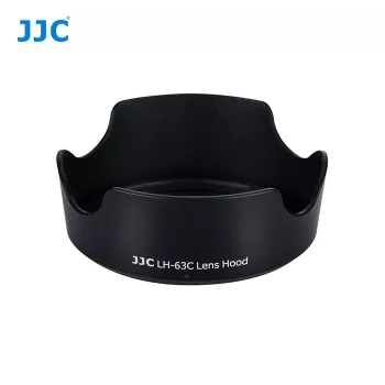 JJC Gegenlichtblende für Canon EW-63C - Tulpenform, Schwarz