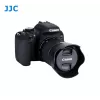 JJC Gegenlichtblende für Canon EW-63C - Tulpenform, Schwarz