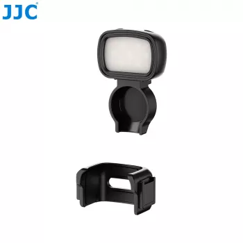 JJC Mini Magnetic LED Fill Light für DJI Osmo Pocket 3, CRI≥95, 15 LEDs, USB-C wiederaufladbar