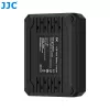 JJC Triple USB Battery Charger für Ricoh DB-120 (3 Slots) - DCH-DB120TC