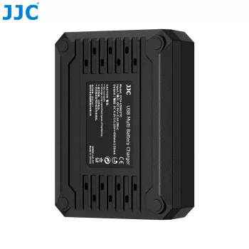 JJC Triple USB Battery Charger für Ricoh DB-120 (3 Slots) - DCH-DB120TC