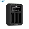 JJC Triple USB Battery Charger für Ricoh DB-120 (3 Slots) - DCH-DB120TC