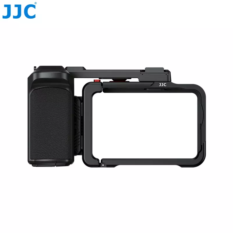 JJC SSK-OA6 Griff + Rahmenhalterung + Kaltgeräteschuh-Adapter für DJI Osmo Action 6