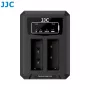 JJC Dual USB Ladegerät für Olympus BLS-1 BLS-5 BLS-50 Akkus