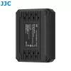 JJC Dual USB Ladegerät für Olympus BLS-1 BLS-5 BLS-50 Akkus