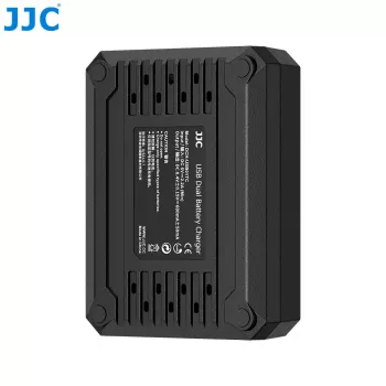 JJC Dual USB Ladegerät für Olympus BLS-1 BLS-5 BLS-50 Akkus