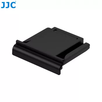 JJC Hot Shoe Cover für Ricoh GR IV HDF Monochrome und ISO-Standard-Blitzschuh, Schwarz