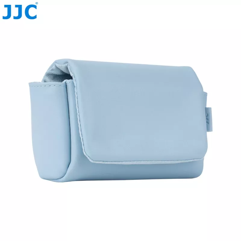 JJC CL-S Blue Neoprene Camera Pouch Case für Ricoh GR III, Canon G7 X, Sony RX100