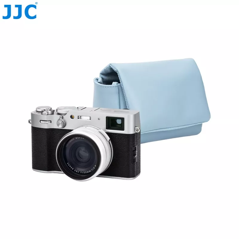 JJC CL-M Blue Camera Half Case für Fujifilm X100VI, X100V, X-E5, Canon V1