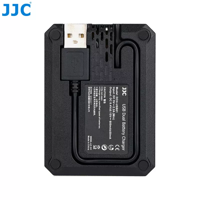 JJC Dual USB-Ladegerät für Fujifilm NP-W235
