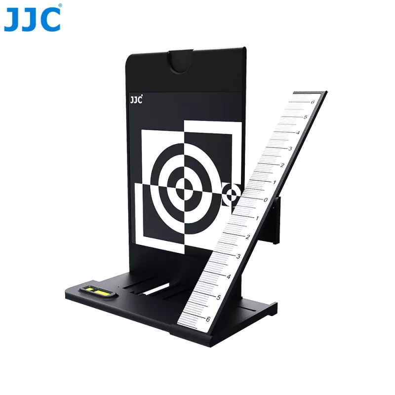 JJC 2-in-1 Graukarte + Fokuskalibrierungstafel zur Autofokus-Anpassung