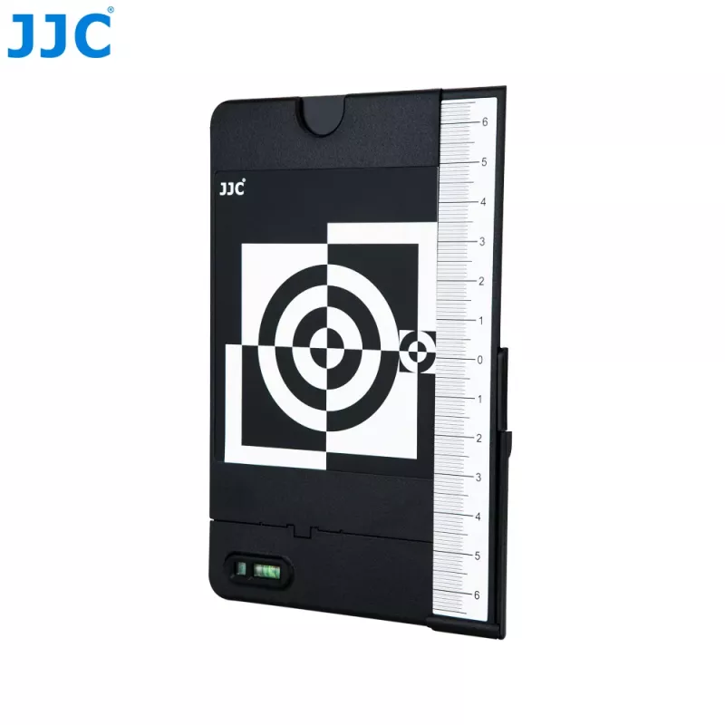 JJC 2-in-1 Graukarte + Fokuskalibrierungstafel zur Autofokus-Anpassung