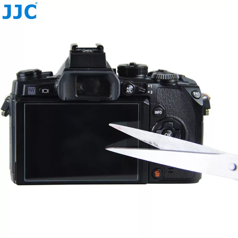 JJC Tempered Glass Screen Protector für Olympus PEN E-PL9 / E-PL10 (3.0 Zoll LCD)