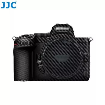 JJC Carbon Fiber Protective Skin Wrap für Nikon Z5 Kameragehäuse - Schwarz
