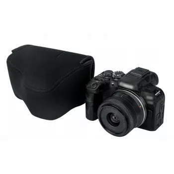JJC Silikon-Schutzhülle für Canon EOS R7 / R10 - Schwarz (OC-C3BK)