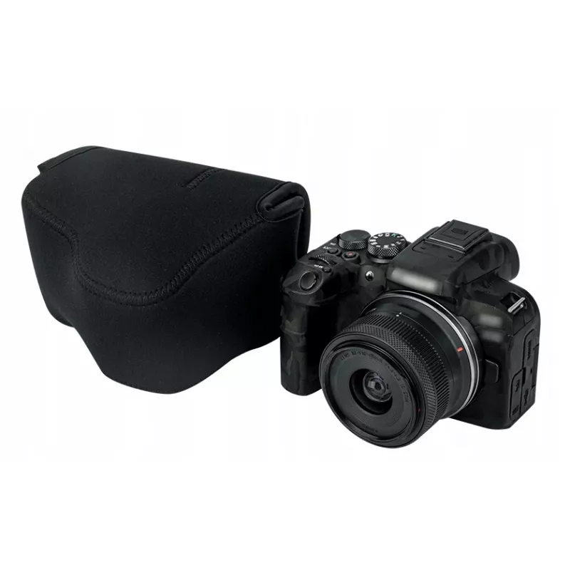 JJC Silikon-Schutzhülle für Canon EOS R7 / R10 - Schwarz (OC-C3BK)