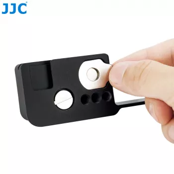 JJC Video Cage mit 4x 1/4 inch-20 Gewinden und Kaltgeräteschuh für Sony ZV-1F
