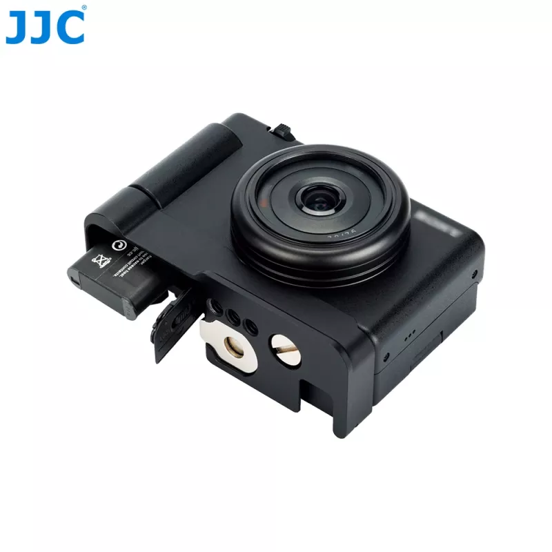 JJC Video Cage mit 4x 1/4 inch-20 Gewinden und Kaltgeräteschuh für Sony ZV-1F