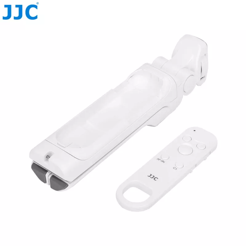 JJC TP-S1 Bluetooth Shooting Grip Mini Stativ Weiß Ersatz für Sony GP-VPT2BT