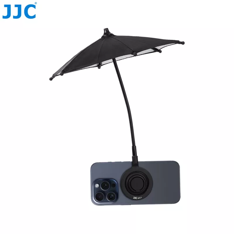 JJC SPU-1 Mini-Sonnenschirm Sonnen-/Regenschutz mit Magnet für Smartphone