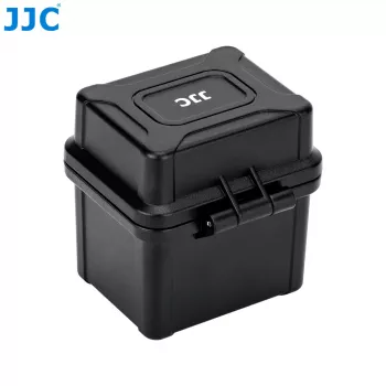 JJC Aufbewahrungstasche für Akkus und Speicherkarten für Kamera - Schwarz (JBC-BAT4)