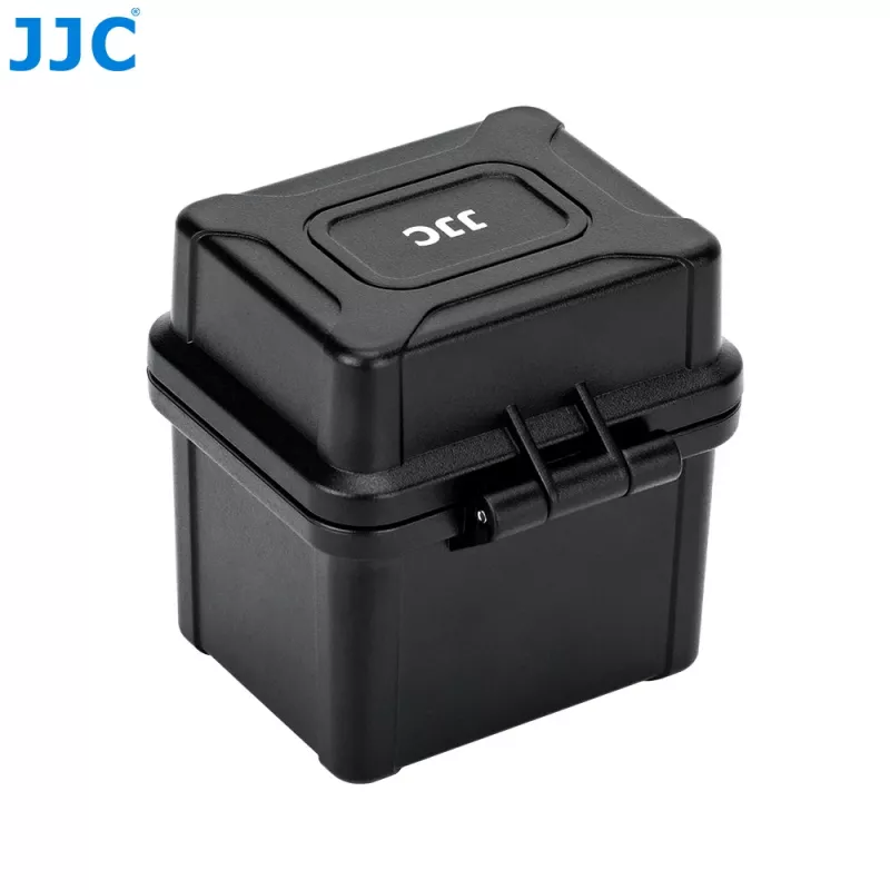 JJC Aufbewahrungstasche für Akkus und Speicherkarten für Kamera - Schwarz (JBC-BAT4)