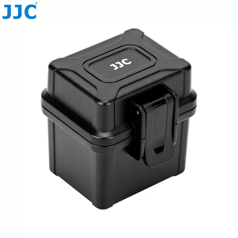 JJC Aufbewahrungstasche für Akkus und Speicherkarten für Kamera - Schwarz (JBC-BAT4)